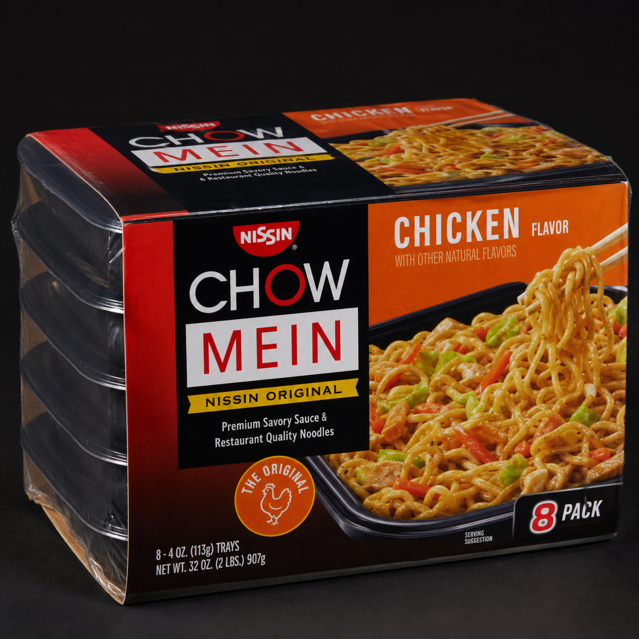 nissin chow mein chicken flavor