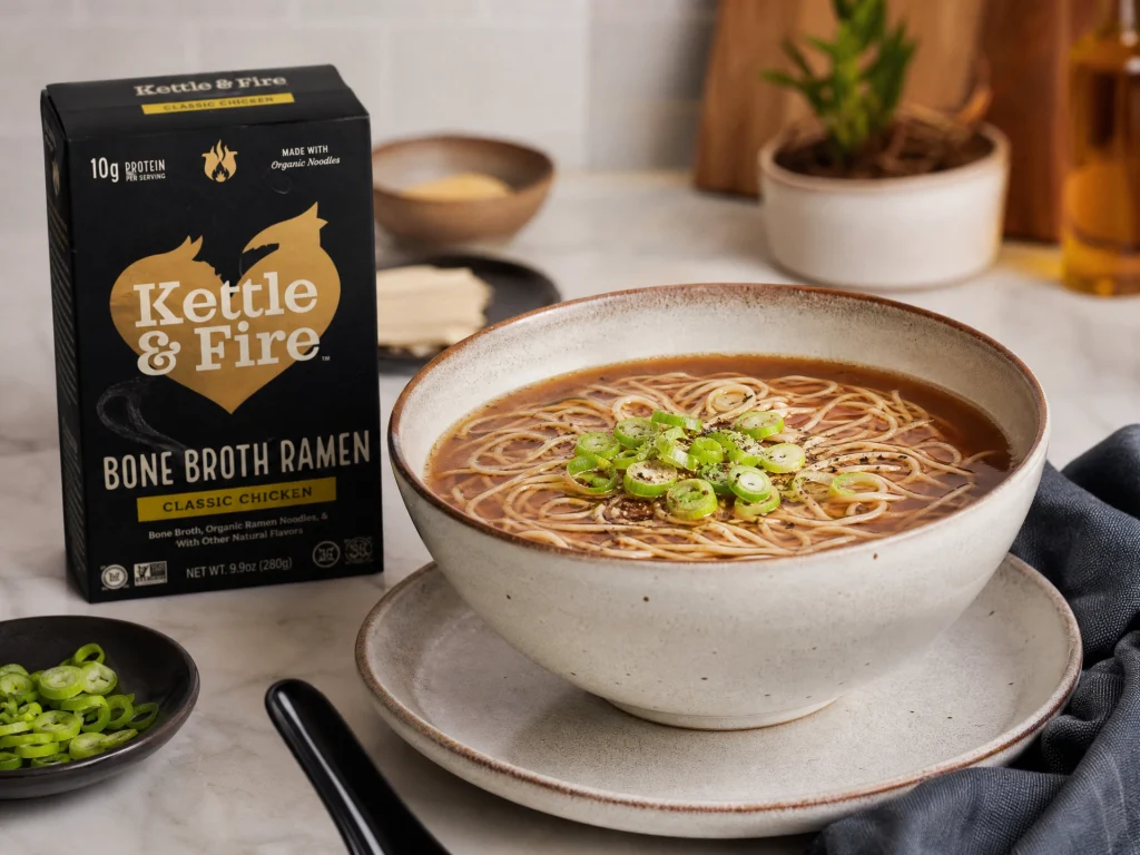 Kettle and Fire Bone Broth Ramen