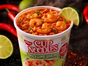 Cup Noodles Nissin Spicy Lime Shrimp